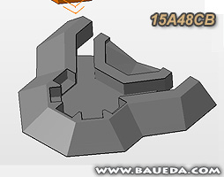 R600 gun emplacement for 5cm Kwk 39 L/60 anti tank gun