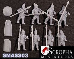 SMASS03 - 15mm Assyrian heavy infantry