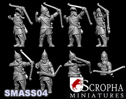 SMASS04 - 15mm Assyrian heavy archers