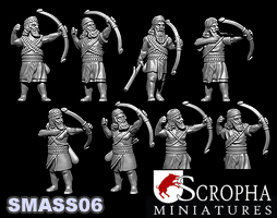 SMASS06 - 15mm Assyrian auxiliary archers