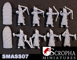 SMASS07 - 15mm Assyrian siege troops