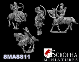 SMASS11 - 15mm Assyrian light horse archers